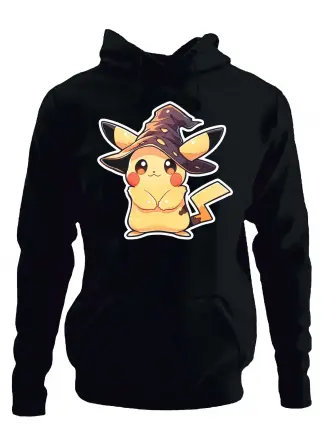 Pichachu Baskılı Hoodie