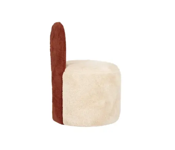 Bani Tavşan Kulaklı Puf Bej/Tarçın thumb