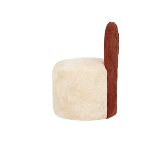 Bani Tavşan Kulaklı Puf Bej/Tarçın thumb