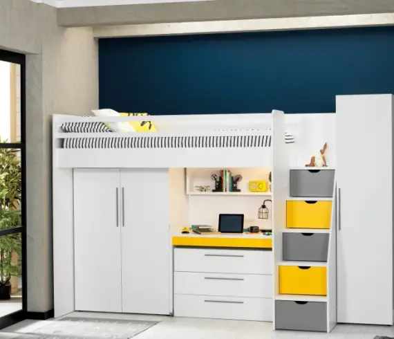 Neo Sarı Küçük Çalışma Masası thumb