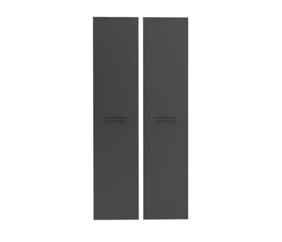 Plus 2 Adet Ahşap Kapak Antrasit