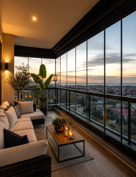 Isıcamlı Cam Balkon Sistemi