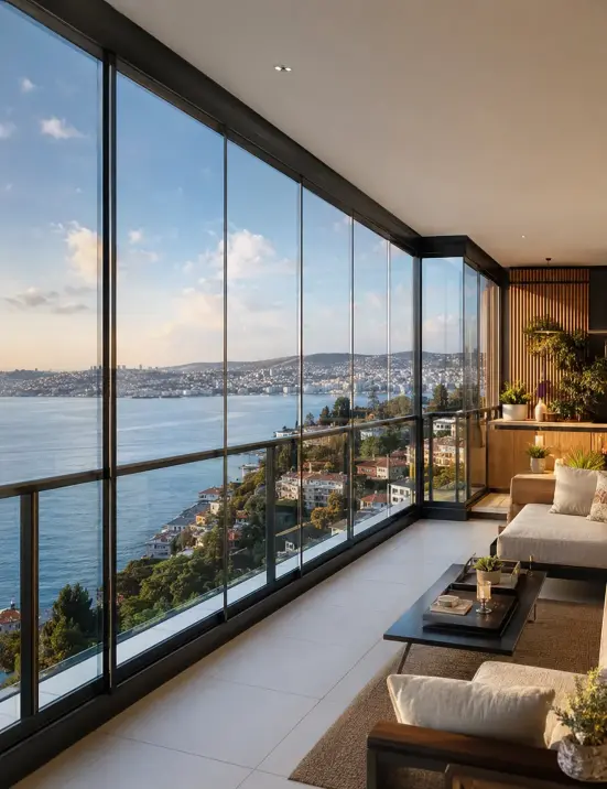 Isıcamlı Cam Balkon Sistemi