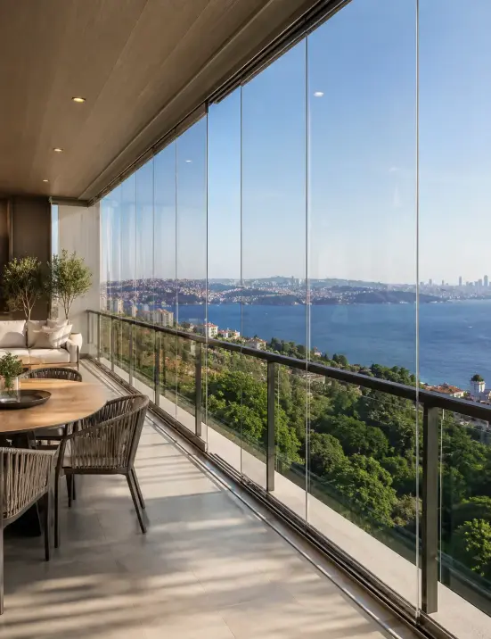 Sürgülü Cam Balkon Sistemi
