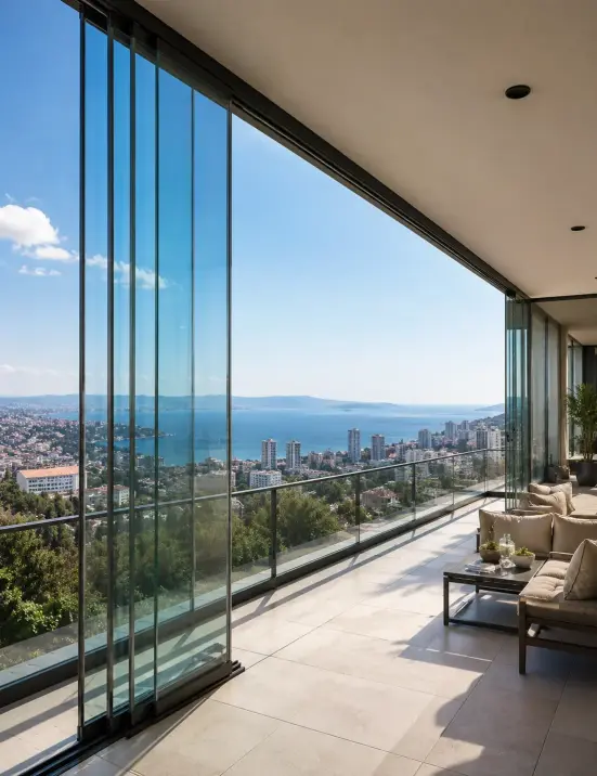 Sürgülü Cam Balkon Sistemi